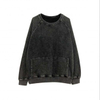 OEM v&yacute;robce Custom Vintage O Neck Pullover mikiny s dlouh&yacute;mi ruk&aacute;vy Plus Size