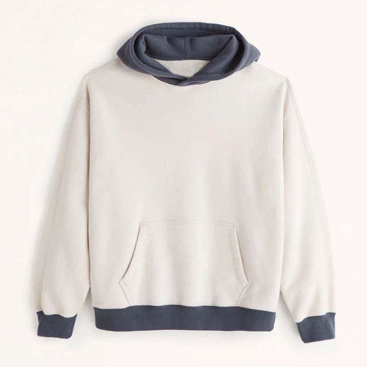 Kot Lelaki Tersuai Pengilang OEM Jualan Panas Baju Pullover Lengan Panjang Fesyen Hoodies Perca Bersaiz Besar Kosong untuk