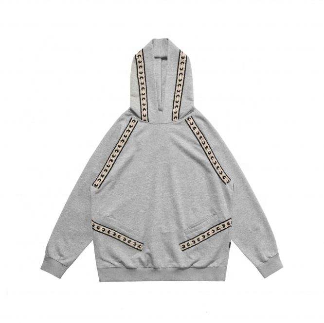 OEM-Hersteller ma&szlig;geschneiderte Color Block Stripe Casual Custom Sweatshirt Plus Size Hoodies Herren Hoodies