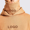 OEM-fabrikant op maat gemaakte herenjassen katoen 450 gsm French Terry zwaargewicht coltrui sweatshirt oversized hoodie