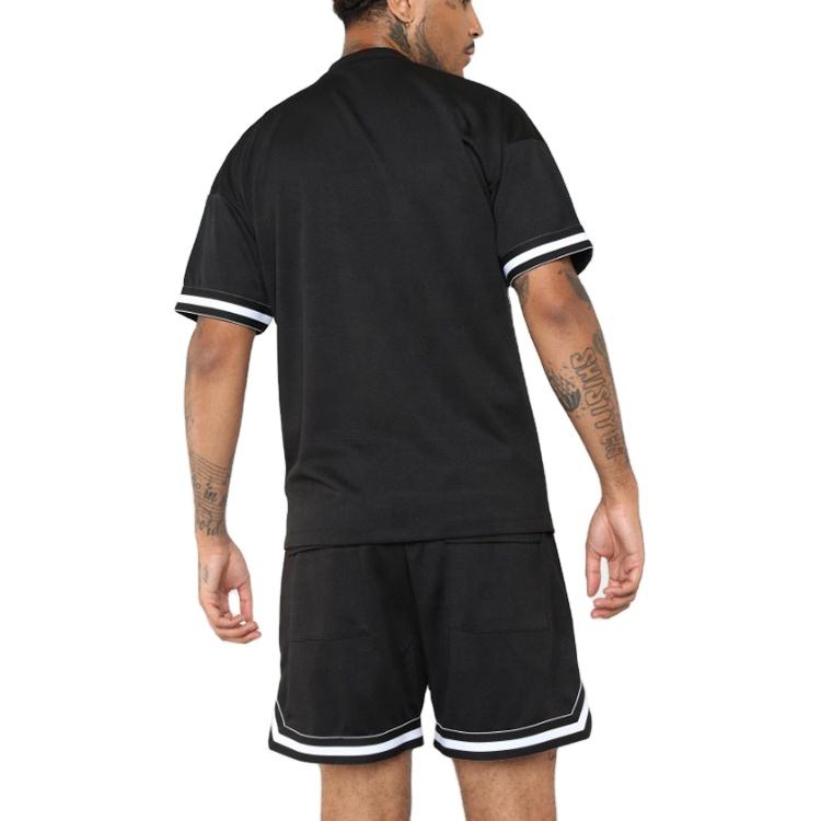 OEM Factory Custom Color Herren Blanko 2-teiliges Shorts- und T-Shirt-Set