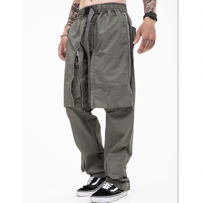 Pantaloni cargo da uomo personalizzati Pantaloni tattici da uomo con tasche utili e dettaglio in vita con fibbia color colore