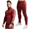 Projektanci Producenci Slim Fit Poliester Chłopcy Gym Sport 2 sztuki Niestandardowa etykieta Męskie dresy