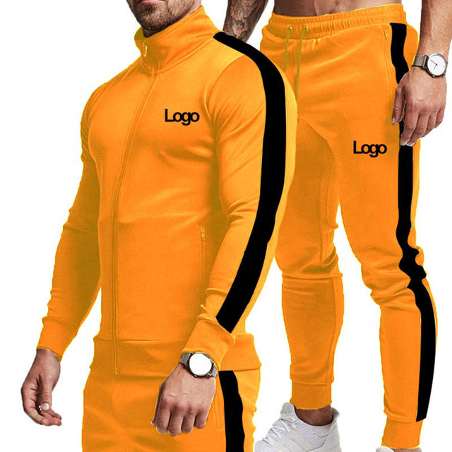 Fabricantes de designers Slim Fit Polyester Boys Gym Sport 2 Peças Rótulos personalizados Men Suits