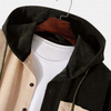 OEM-producent tilpasset farveblok fl&oslash;jlsh&aelig;tte Casual Plus Sizes herrejakke