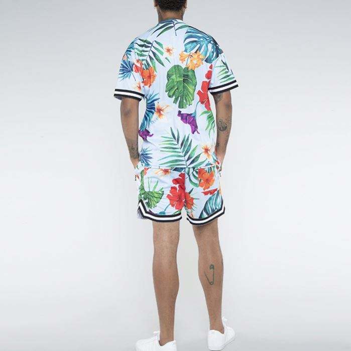 OEM بالجملة مطاطا الرباط الخصر الرجال شورت كرة السلة