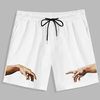 OEM-producenter Custom Logo Deisgn M&aelig;nd Shorts Bukser H&aelig;nder trykt sn&oslash;re talje Sommer m&aelig;nds shorts
