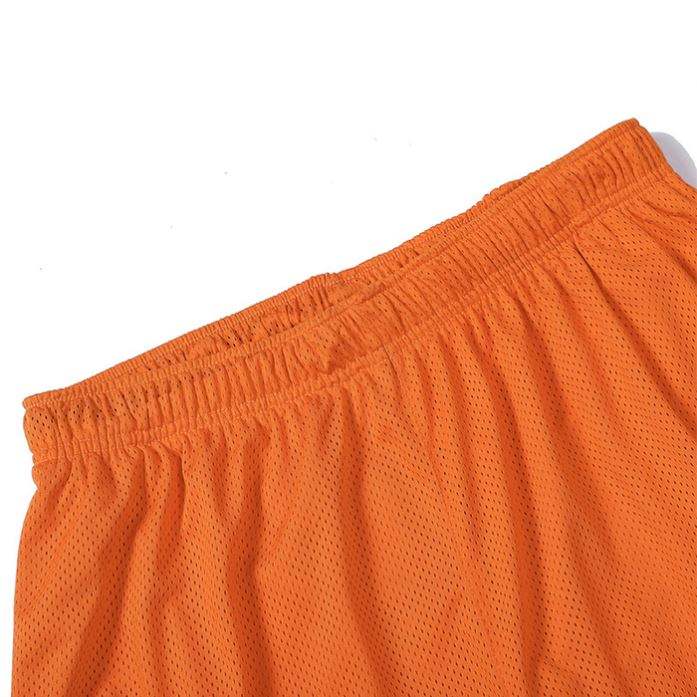 New Trend Cutsom Unisex styl Basketbalov&eacute; šortky Jednobarevn&eacute; P&aacute;nsk&eacute; šortky s elastick&yacute;m pasem se s&iacute;ťovinou
