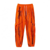 OEM fabricant personnalis&eacute; Polyester coton hommes imprim&eacute; Logo Jogger pantalons de surv&ecirc;tement hommes couleur bloc Cargo pantalons personnalis&eacute;s hommes