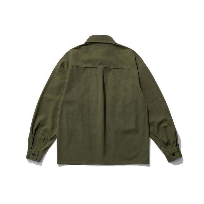 Fabricante OEM camisa masculina personalizada com v&aacute;rios bolsos camisa urbana de carga ao ar livre