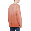 OEM-producent Brugerdefinerede moderigtige m&aelig;nd med rund hals syre vintage vask bomulds sweatshirts med kontrasts&oslash;m