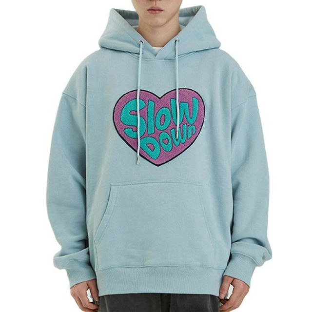 الشركة المصنعة للمعدات الأصلية للرجال ذات جودة عالية من الشنيل المطرزة الرقع هوديس مخصص فضفاض مناسب للأزياء هوديس للرجال