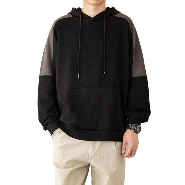 Fabricante OEM Moletons Unissex Masculino Manga Longa Algod&atilde;o Org&acirc;nico Oversized Simples Moletons Personalizados Pul&ocirc;ver
