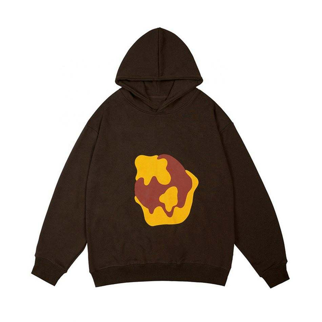 OEM-fabrikant op maat gemaakte schuimletters bedrukte hoodie groot formaat casual eenvoudige trui