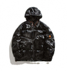 Oem Manufacturer Winter Custom Jaket Kapas Terang Personaliti Fesyen Berlapik Kapas Lelaki