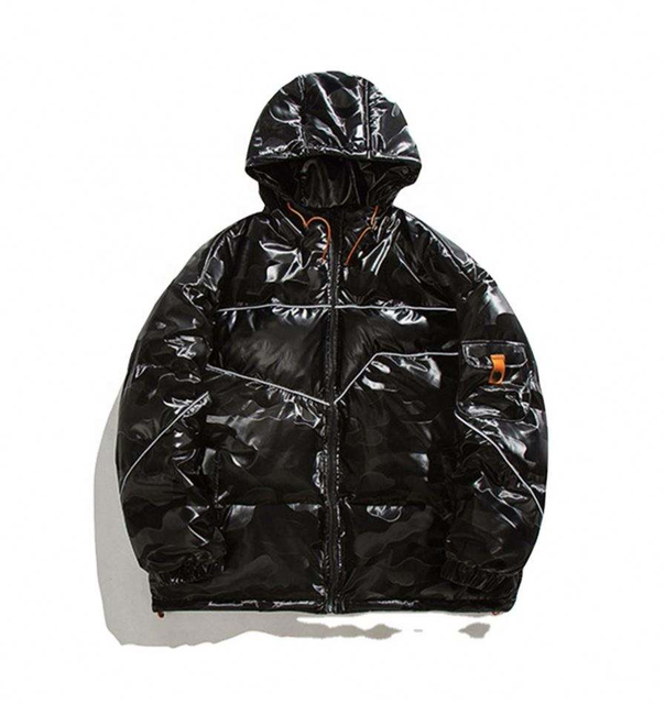 Oem Manufacturer Winter Custom Ανδρικό Μπουφάν με Βαμβακερή Μόδα Προσωπικότητα Φωτεινό βαμβακερό μπουφάν