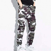 Brugerdefineret Streetwear Camo Printet Flap Pocket Cargo Bukser Herre