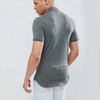 Factory Direct Custom Polo krekls Muscle Fit Īsām piedurknēm Vienkārši vīriešu polo krekli