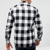 ຜູ້ຜະລິດ OEM Custom Stylish Classic 100 Cotton Clothing Long Sleeves Checked Print Shirts For Men Casual