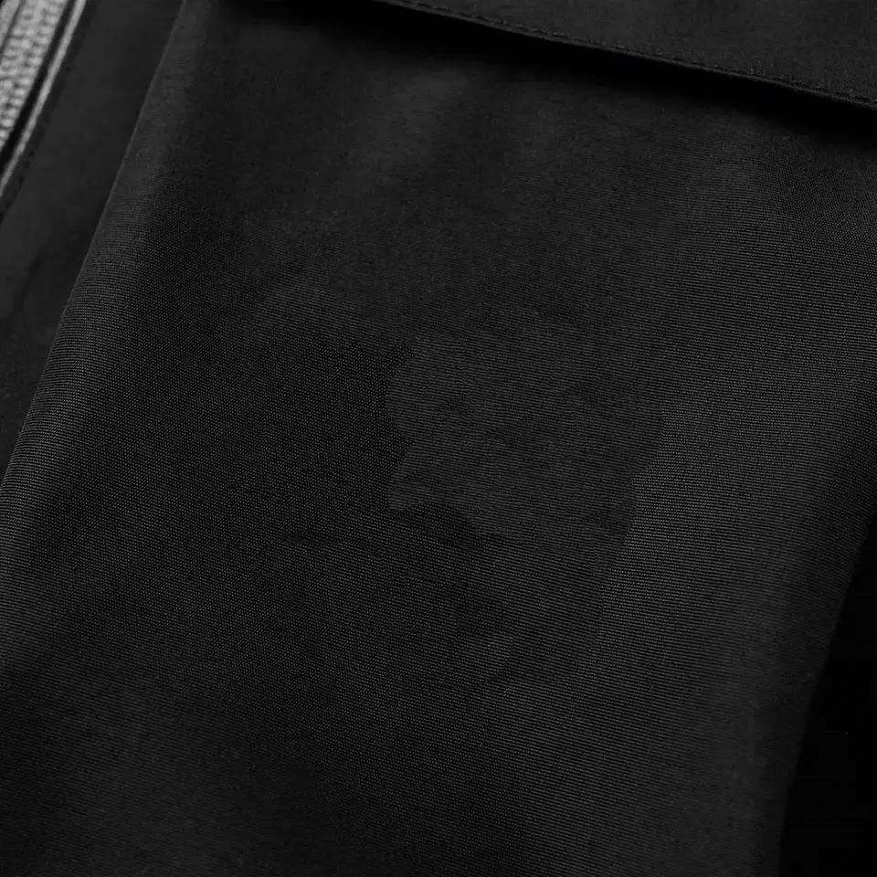 Produttore OEM Nuova giacca a vento con logo personalizzato da uomo, impermeabile, 100% nylon, carico leggero per giacca