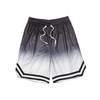 Short de sport personnalis&eacute; pour hommes, cordon de serrage &agrave; la taille, coupe d&eacute;contract&eacute;e, imprim&eacute; ombr&eacute;, short de basket-ball de sport