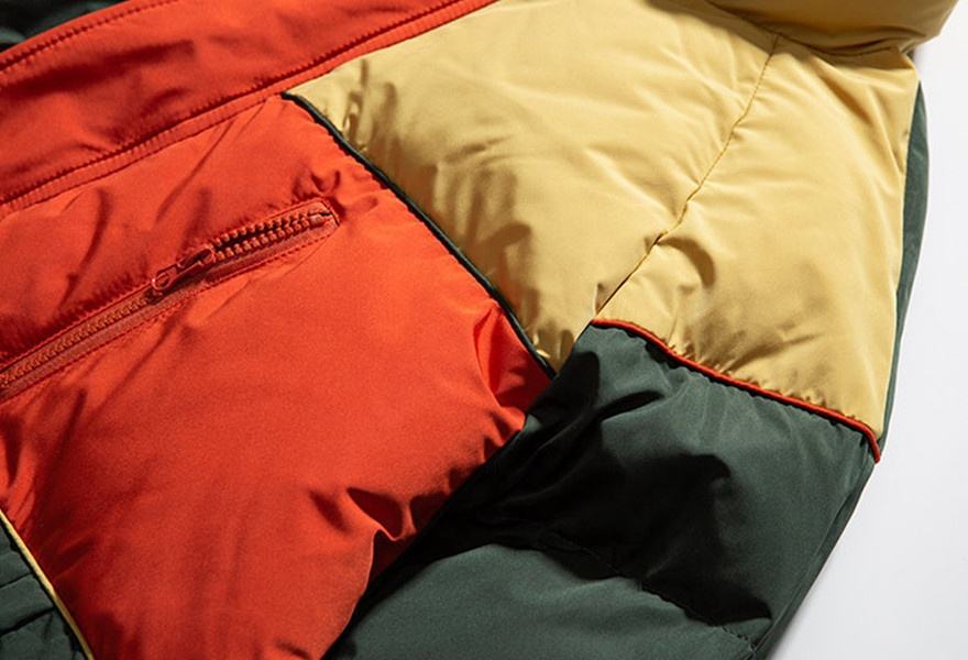 OEM v&yacute;robce Zak&aacute;zkov&yacute; p&aacute;nsk&yacute; l&iacute;meček s p&eacute;řov&yacute;m l&iacute;mečkem Barevn&yacute; patchwork Voln&aacute; bunda z bavlny