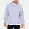 OEM-producent Custom Heavyweight Vintage Washed Oversized h&aelig;ttetr&oslash;je Syrevasket Zip Up h&aelig;ttetr&oslash;je til m&aelig;nd