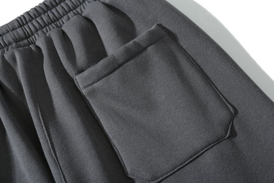 Pantalon de surv&ecirc;tement personnalis&eacute; pour hommes, fabricant OEM, ample, confortable, veste simple et d&eacute;contract&eacute;e