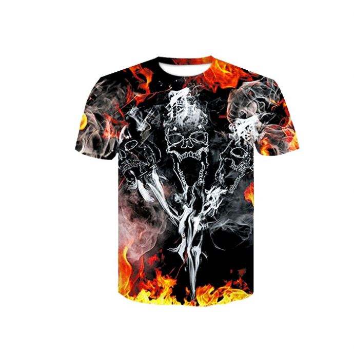 T-shirt sublimate personalizzate di alta qualit&agrave; T-shirt con stampa digitale estiva da uomo a maniche corte girocollo