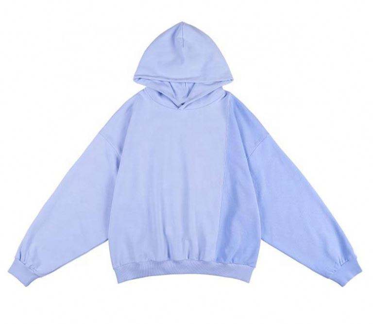 Fabricante OEM Bloco de cores personalizadas Terry Casual moletom personalizado com capuz de grandes dimens&otilde;es