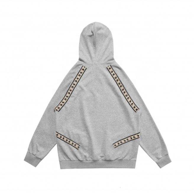 OEM-Hersteller ma&szlig;geschneiderte Color Block Stripe Casual Custom Sweatshirt Plus Size Hoodies Herren Hoodies