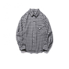 Fabricante OEM, camisas personalizadas con solapa para hombre, camisas a cuadros con bolsillo con personalidad para hombre, ropa de talla grande para hombre, servicio de alta calidad