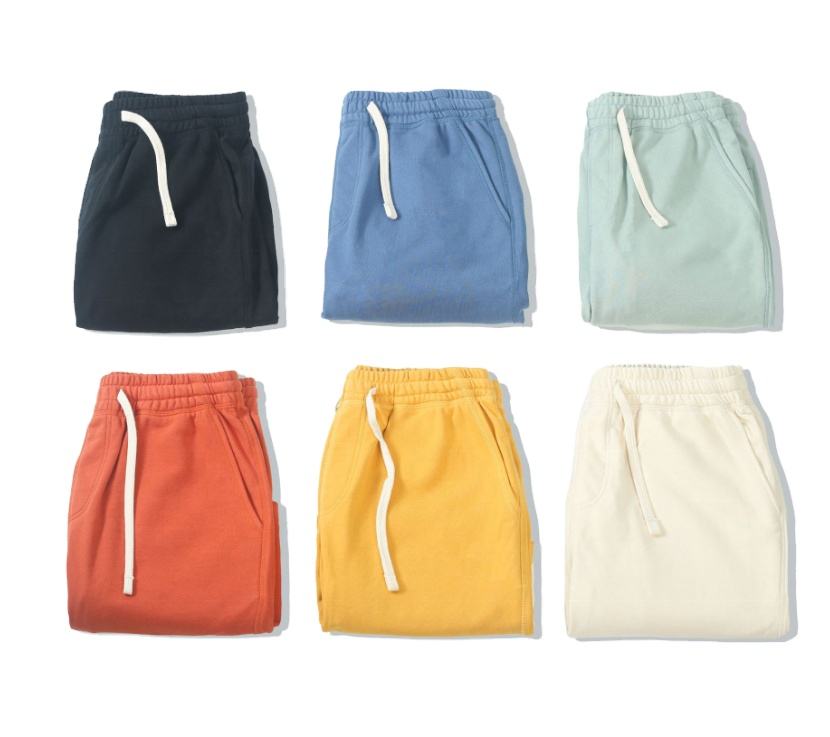 Custom Sport Cotton French Terry Sweat Shorts Herr Running Gym Shorts