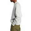 လက်ကားအခမဲ့နမူနာလက်ရှည် 100% Cotton Men Crewneck အင်္ကျီလက်ရှည်