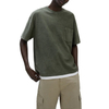 T-shirt personalizzata T-shirt da uomo in cotone a maniche corte lavato con taschino vintage sul petto