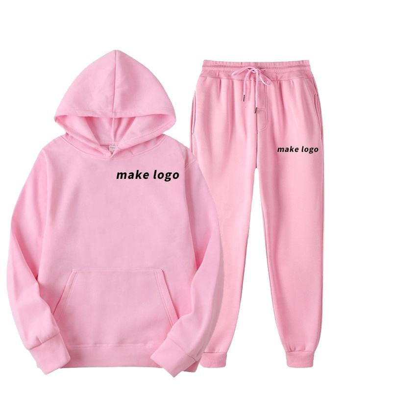 Изготовленный на заказ фитнес-хлопковый мужской спортивный костюм с капюшоном и брюками, мужской спортивный костюм, спортивный костюм