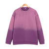 400Gsm Vintage Gradient Color Streetwear Crewneck Retro Custom Logo Men's Hoodie Sweatshirt ສໍາລັບຜູ້ຊາຍ