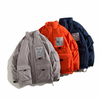 OEM Tillverkare Grossist Plus Storlekar Tredimensionell Patch Pocket Stand-Up Krage Popul&auml;r Cotton Coat Dunjacka