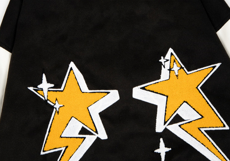 Чоловіча куртка з поліуретановою клаптиковою вишивкою, налаштована виробником оригінального обладнання