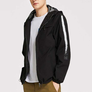 P&aacute;nsk&aacute; bunda s kapuc&iacute; Větrovka na zak&aacute;zku Veste Homme Bomber Jaket
