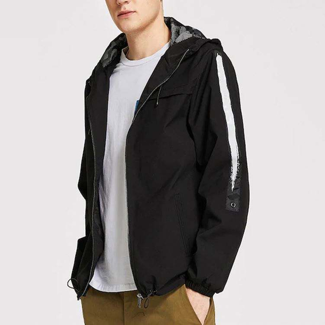 Benutzerdefinierte Windjacke Herren Kapuzenjacke Veste Homme Bomberjacke