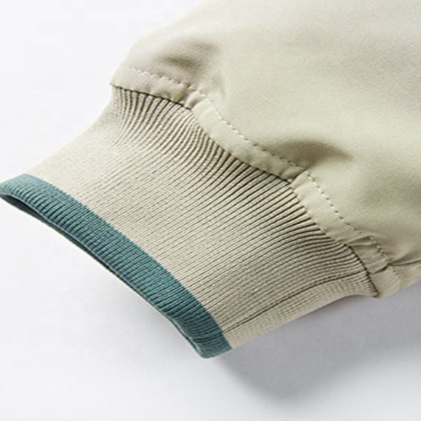 Nh&agrave; sản xuất Oem &Aacute;o kho&aacute;c nam t&ugrave;y chỉnh Thời trang m&agrave;u tương phản đơn giản &Aacute;o kho&aacute;c cỡ lớn chần b&ocirc;ng