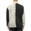 Men Custom 100% Cotton Crew Neck Two Tone Splice Sweatshirts
