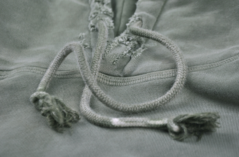 OEM-Hersteller, hochwertiger, kundenspezifischer Street Wear Stock Drop Color Dye Vintage Distressed Washed Hoodie