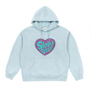 Pengeluar OEM Mens Berkualiti Tinggi Chenille Bordir Patches Hoodies Custom Loose Fit Fesyen Hoodies Untuk Lelaki