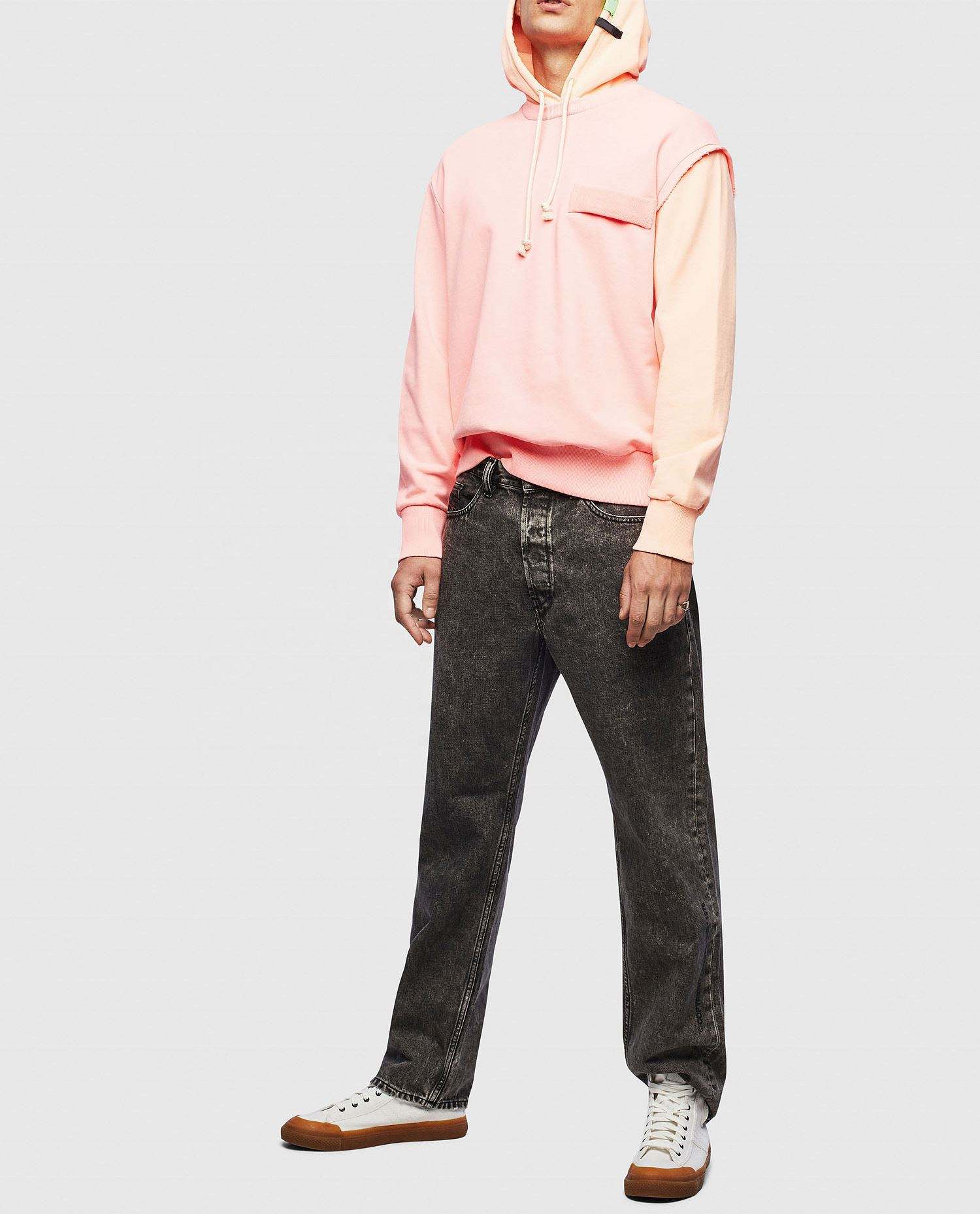 OEM v&yacute;robce Zak&aacute;zkov&aacute; Unisex Bavlna Distressed Velkoobchod Color Block Raw Edge Mikiny Mikina Pulovr