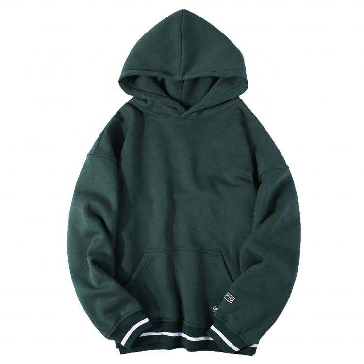 Fabricante OEM atacado logotipo personalizado bordado masculino inverno algod&atilde;o em branco tecnologia velo moletons com capuz para homens