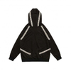 ผู้ผลิต OEM ปรับแต่งบล็อกสีลายเสื้อสเวตเตอร์แบบกำหนดเองแบบสบาย ๆ พลัสขนาด Hoodies ผู้ชาย Hoodies