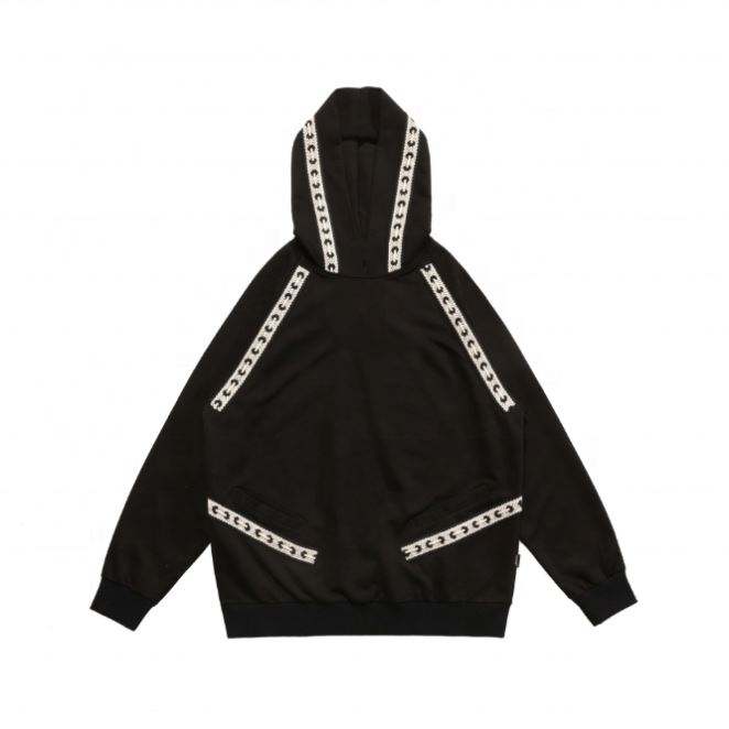 ผู้ผลิต OEM ปรับแต่งบล็อกสีลายเสื้อสเวตเตอร์แบบกำหนดเองแบบสบาย ๆ พลัสขนาด Hoodies ผู้ชาย Hoodies