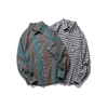 Fabricante OEM, camisas personalizadas con solapa para hombre, camisas a cuadros con bolsillo con personalidad para hombre, ropa de talla grande para hombre, servicio de alta calidad